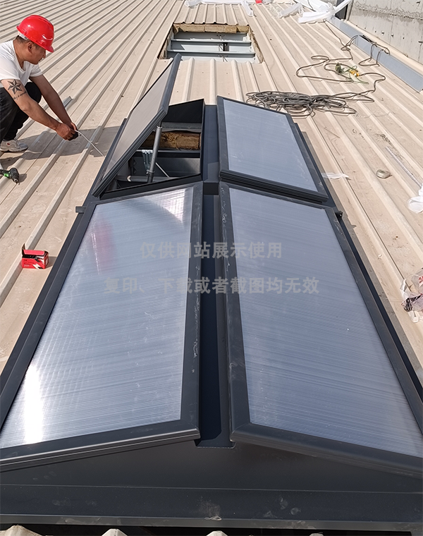 兰州王老吉生产车间老街街道排烟天窗