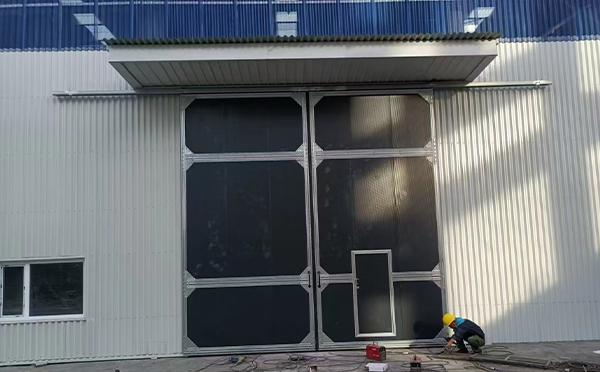 老街街道工业推拉门