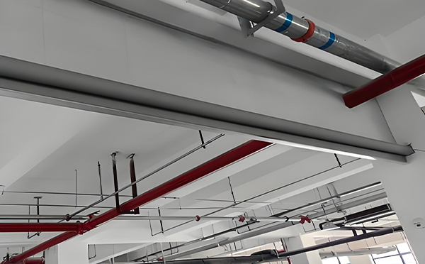 老街街道防火布挡烟垂壁