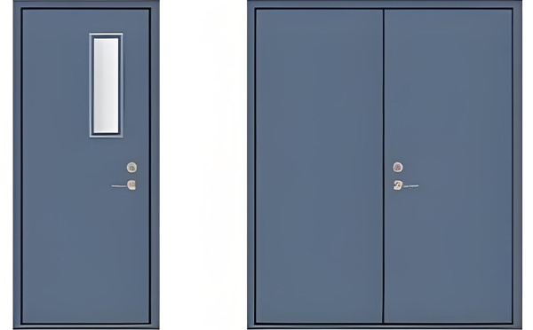 老街街道钢制防火门