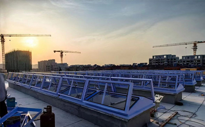 消防老街街道排烟窗开启角度