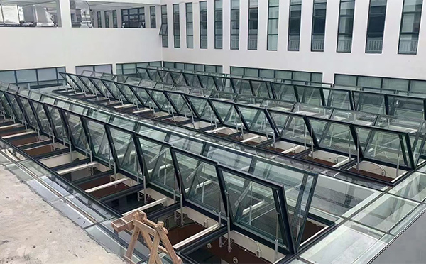 百安科技有限公司近期老街街道排烟窗项目案例分享 百安科技有限公司近期老街街道排烟窗项目案例分享